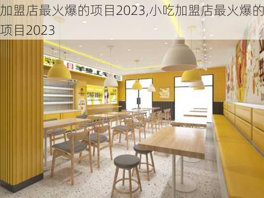 加盟店最火爆的项目2023,小吃加盟店最火爆的项目2023