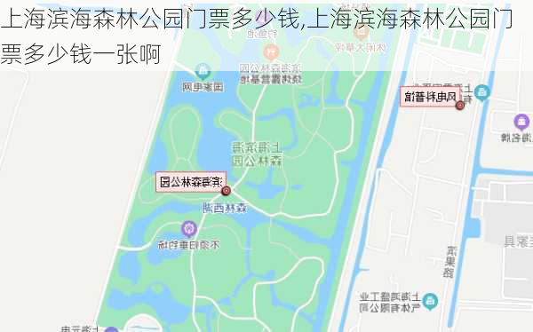 上海滨海森林公园门票多少钱,上海滨海森林公园门票多少钱一张啊