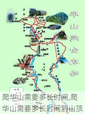 爬华山需要多长时间,爬华山需要多长时间到山顶