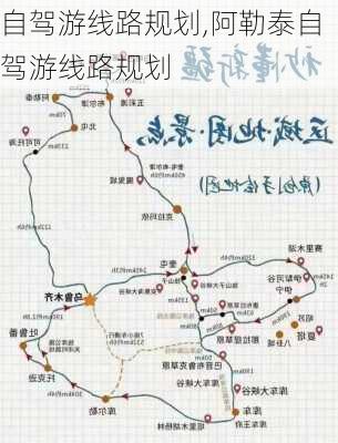 自驾游线路规划,阿勒泰自驾游线路规划