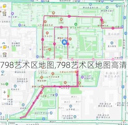 798艺术区地图,798艺术区地图高清