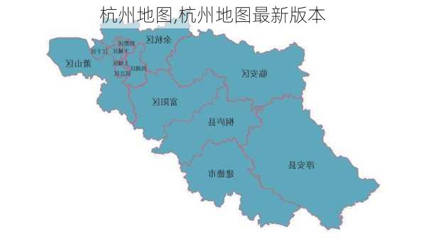 杭州地图,杭州地图最新版本