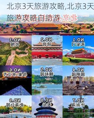 北京3天旅游攻略,北京3天旅游攻略自助游