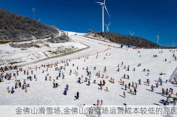 金佛山滑雪场,金佛山滑雪场运营成本较低的原因