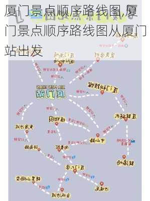 厦门景点顺序路线图,厦门景点顺序路线图从厦门站出发