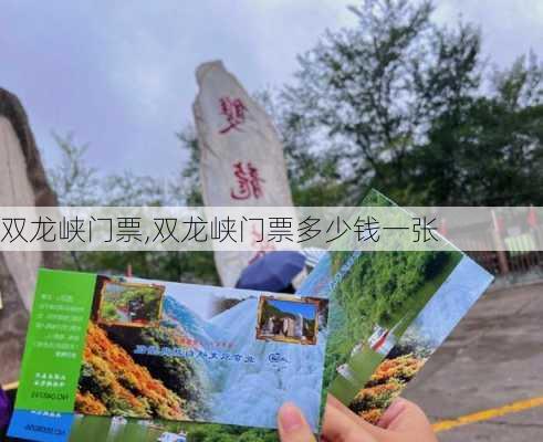 双龙峡门票,双龙峡门票多少钱一张