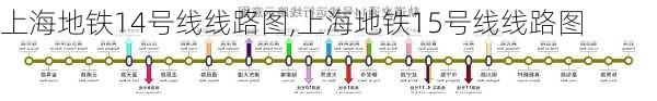 上海地铁14号线线路图,上海地铁15号线线路图