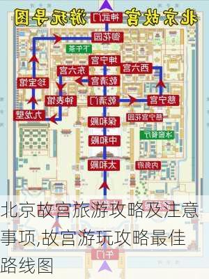 北京故宫旅游攻略及注意事项,故宫游玩攻略最佳路线图