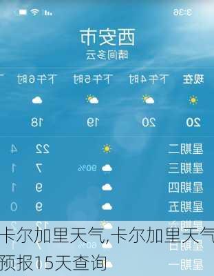 卡尔加里天气,卡尔加里天气预报15天查询