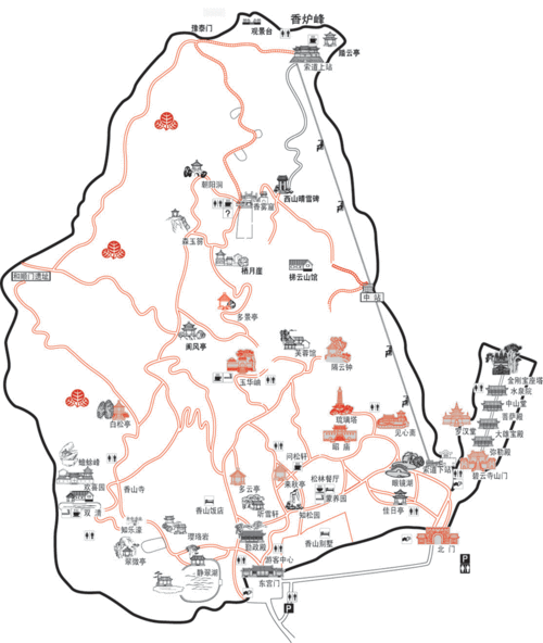 北京香山几月份去最好,香山在北京什么位置