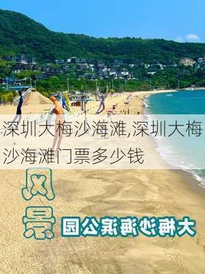 深圳大梅沙海滩,深圳大梅沙海滩门票多少钱