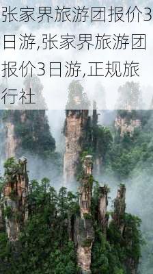 张家界旅游团报价3日游,张家界旅游团报价3日游,正规旅行社