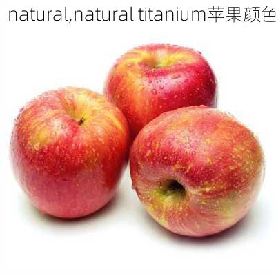 natural,natural titanium苹果颜色