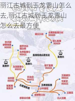 丽江古城到玉龙雪山怎么去,丽江古城到玉龙雪山怎么去最方便