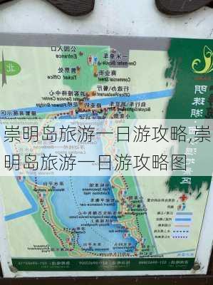 崇明岛旅游一日游攻略,崇明岛旅游一日游攻略图