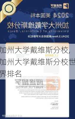 加州大学戴维斯分校,加州大学戴维斯分校世界排名