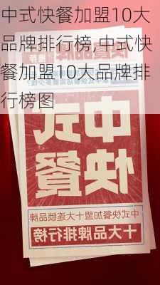 中式快餐加盟10大品牌排行榜,中式快餐加盟10大品牌排行榜图