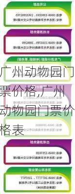 广州动物园门票价格,广州动物园门票价格表