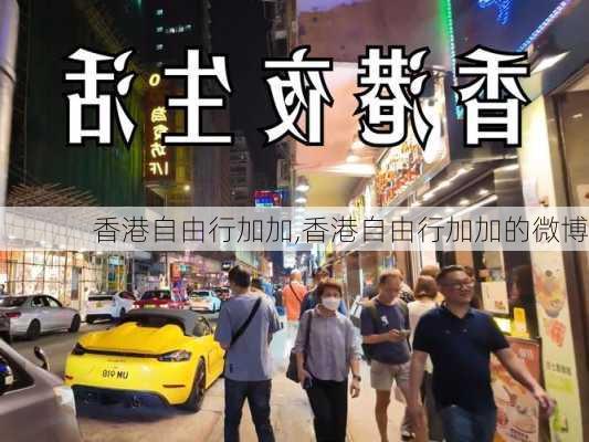 香港自由行加加,香港自由行加加的微博