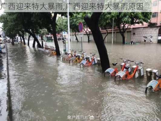 广西迎来特大暴雨,广西迎来特大暴雨原因