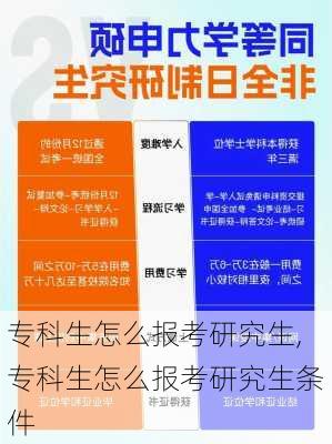 专科生怎么报考研究生,专科生怎么报考研究生条件