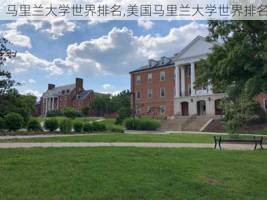 马里兰大学世界排名,美国马里兰大学世界排名