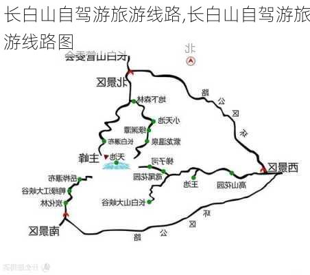 长白山自驾游旅游线路,长白山自驾游旅游线路图