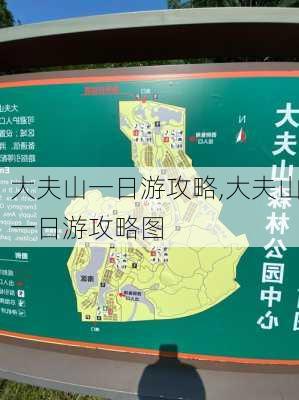 大夫山一日游攻略,大夫山一日游攻略图