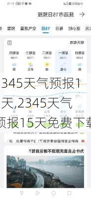 2345天气预报15天,2345天气预报15天免费下载