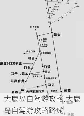 大鹿岛自驾游攻略,大鹿岛自驾游攻略路线