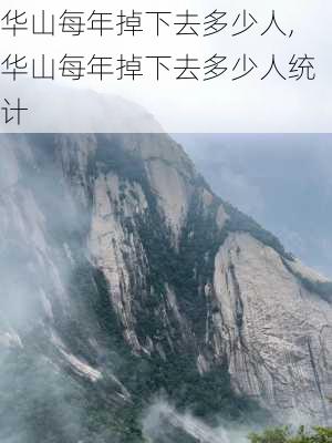 华山每年掉下去多少人,华山每年掉下去多少人统计