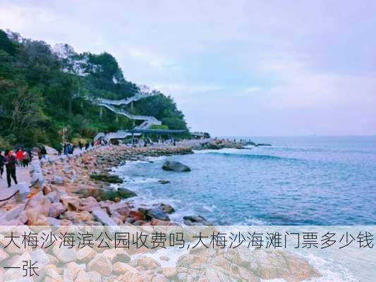 大梅沙海滨公园收费吗,大梅沙海滩门票多少钱一张