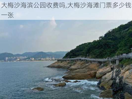 大梅沙海滨公园收费吗,大梅沙海滩门票多少钱一张