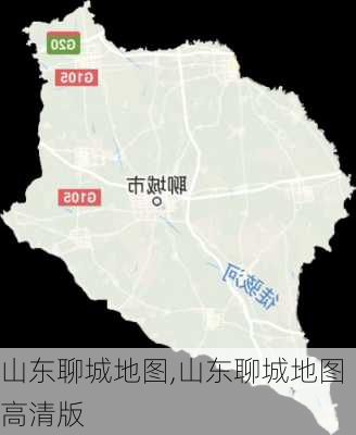 山东聊城地图,山东聊城地图高清版