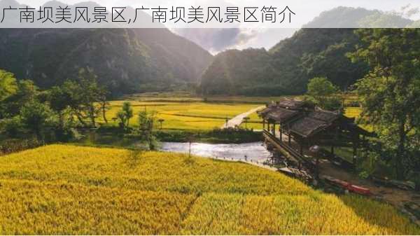 广南坝美风景区,广南坝美风景区简介