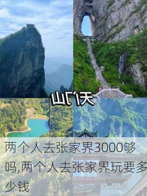 两个人去张家界3000够吗,两个人去张家界玩要多少钱