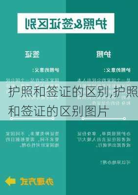 护照和签证的区别,护照和签证的区别图片