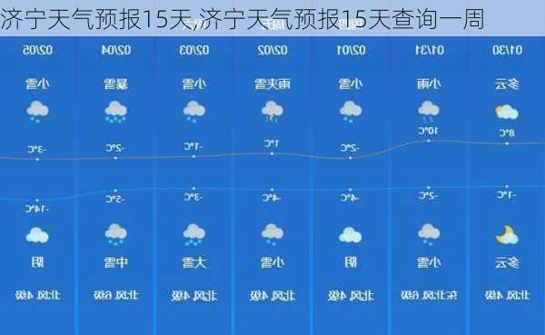 济宁天气预报15天,济宁天气预报15天查询一周