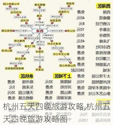 杭州五天四晚旅游攻略,杭州五天四晚旅游攻略图