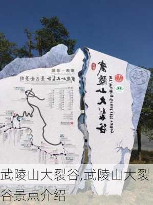 武陵山大裂谷,武陵山大裂谷景点介绍