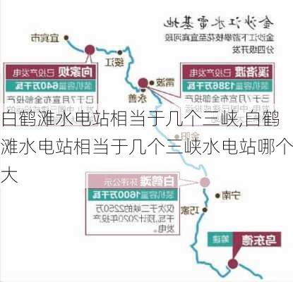 白鹤滩水电站相当于几个三峡,白鹤滩水电站相当于几个三峡水电站哪个大