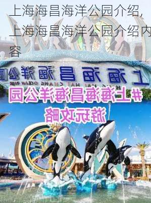 上海海昌海洋公园介绍,上海海昌海洋公园介绍内容