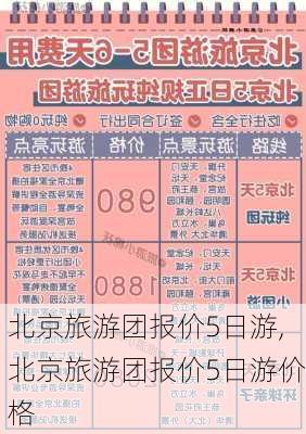 北京旅游团报价5日游,北京旅游团报价5日游价格