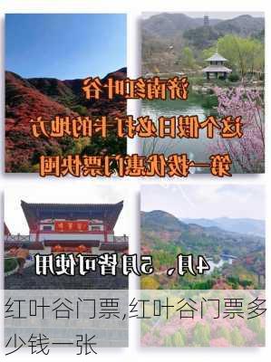 红叶谷门票,红叶谷门票多少钱一张