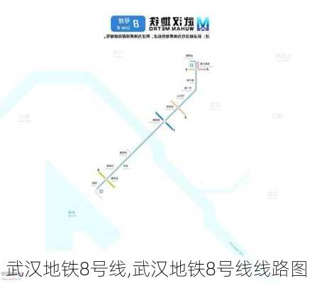 武汉地铁8号线,武汉地铁8号线线路图