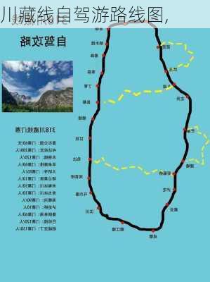 川藏线自驾游路线图,