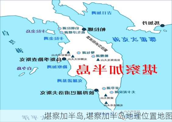 堪察加半岛,堪察加半岛地理位置地图