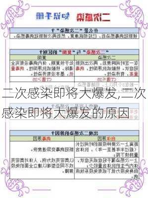 二次感染即将大爆发,二次感染即将大爆发的原因