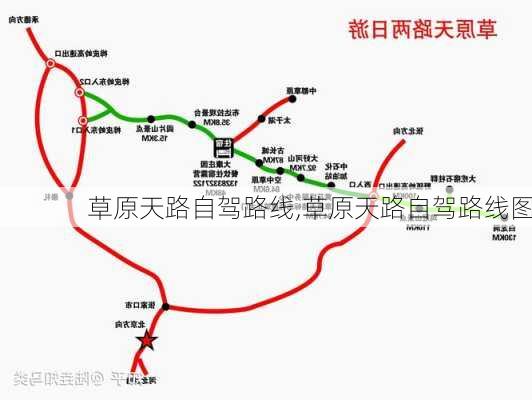 草原天路自驾路线,草原天路自驾路线图