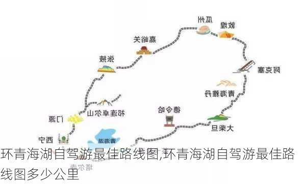 环青海湖自驾游最佳路线图,环青海湖自驾游最佳路线图多少公里